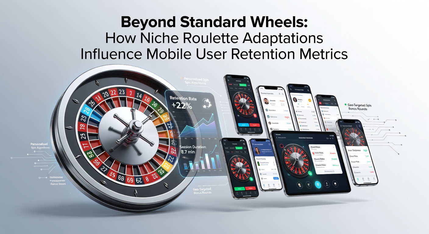 Niche roulette varianten op mobiele apparaten met geavanceerde interfaces en retentie dashboards