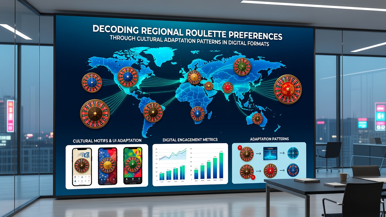 Analyse van regionale voorkeuren in digitale roulette interfaces