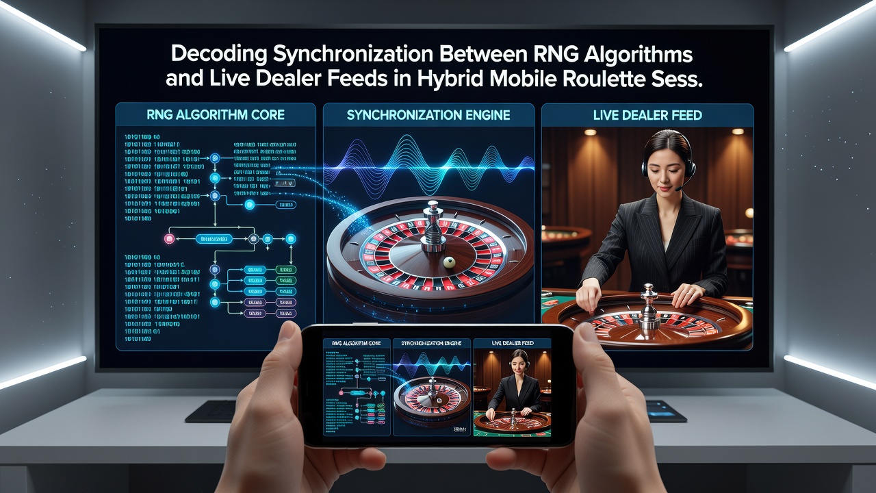 Diagram van synchronisatieprotocollen tussen RNG en live feeds