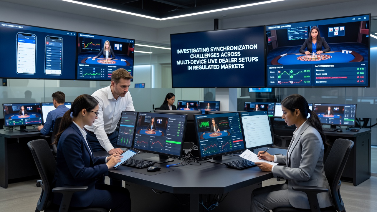 Analyse van synchronisatie data en netwerkprestaties bij live dealer spellen