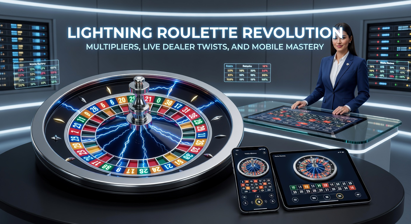 Mobiele interface van Lightning Roulette op smartphone, met live dealer en actieve multipliers zichtbaar tijdens een ronde