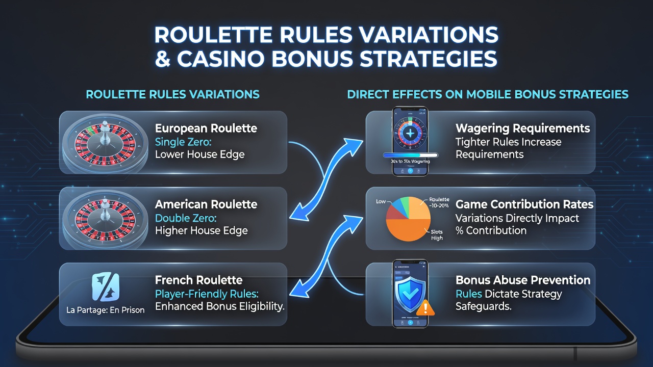 Overzicht van verschillende roulette tafels met variërende regels en mobiele interfaces