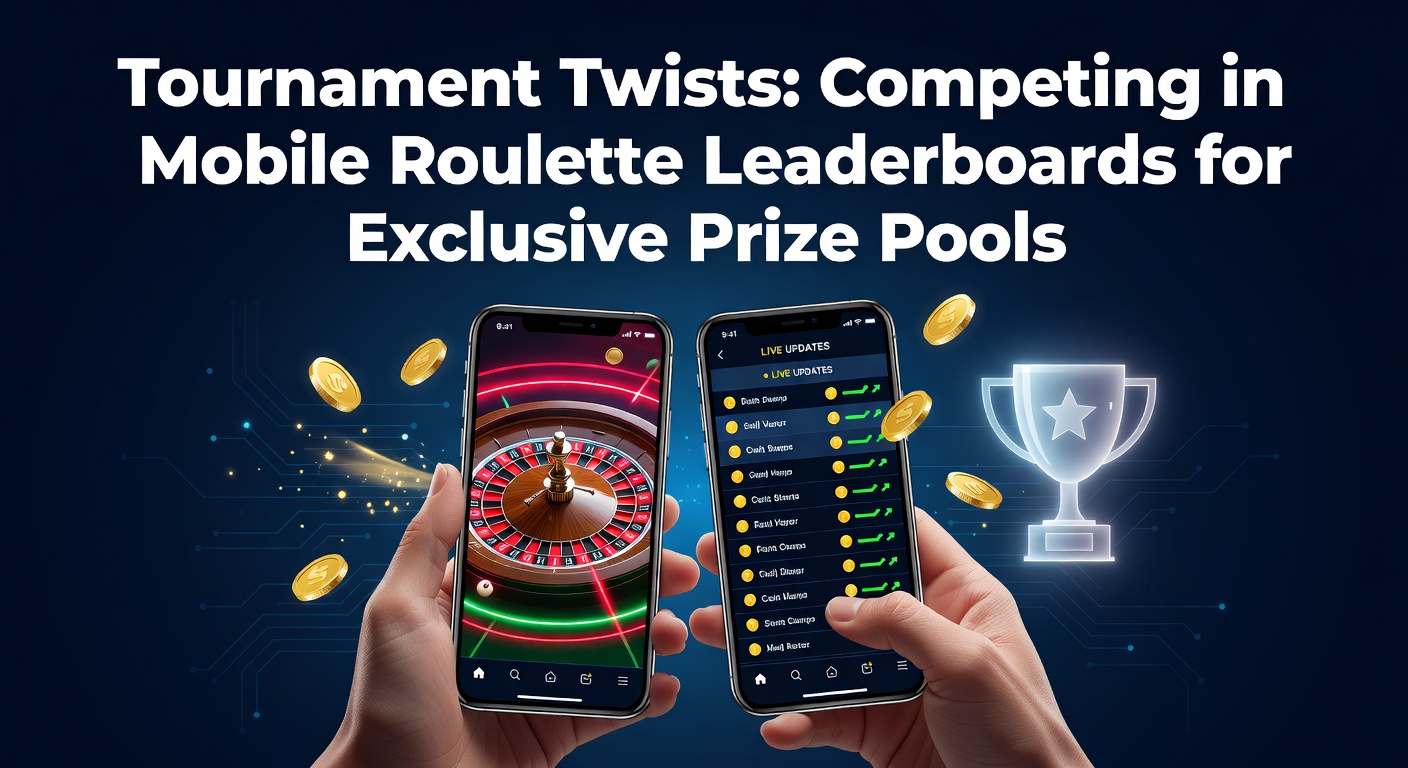 Spannende mobiele roulette leaderboard met spelers die strijden om de toppositie en glinsterende prijsfondsen
