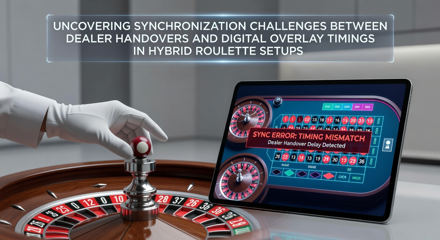Hybride roulette setup met dealer en digitale overlays in een live casino omgeving